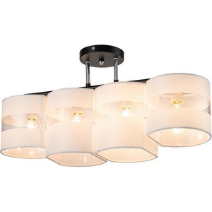 Изображение товара Потолочная люстра Escada Fantasy 641/4P 4х60Вт E27, металл/ткань, черный