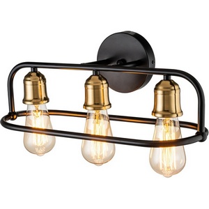 Изображение товара Настенный светильник Escada Lamda 659/3P 3x40Вт E27, металл, чёрный/бронза