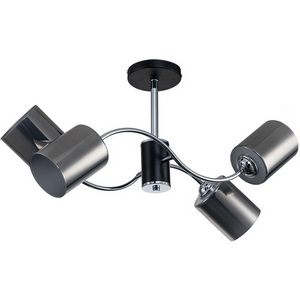 Изображение товара Потолочная люстра на штанге E27*60W Black/Chrome Escada Smog 661/4PL