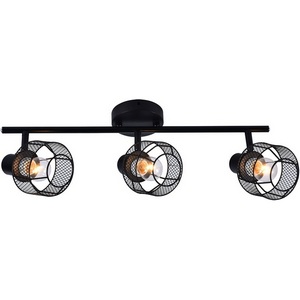 Изображение товара Настенно-потолочный спот Escada Rook 689/3P Black 3x40Вт E14, металл, чёрный