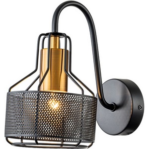 Изображение товара Бра Escada Quart 697/1A 1x60Вт E27, металл, черный/золото