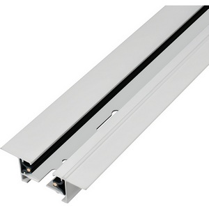 Изображение товара Встраиваемый шинопровод под гипсокартон однофазный металл/медь, белый, 1 метр Escada Prima ESTR10008