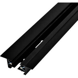 Изображение товара Встраиваемый шинопровод под гипсокартон однофазный металл/медь, черный, 2 метра Escada Prima ESTR10009