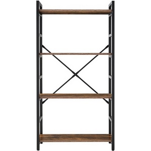 Изображение товара Стеллаж шириной 60 см металлический ESF S04/МДФ,Металл