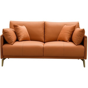 Изображение товара Диван ESF CALIFORNIA NAPPA SF002 (2-х местный) коричневый 6606/Кожа