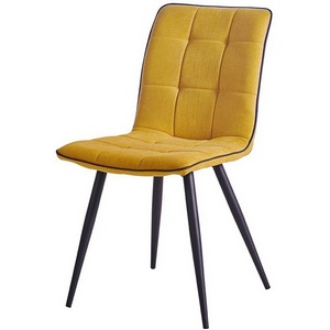 Изображение товара Стул SKY6800-1 желтый JJ12-19/черный PU/черный металл ESF SKY6800-1-Yellow-JJ12-19-