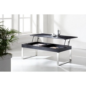 Изображение товара Стол подъемно-раскладной трансформер с прямыми углами журнальный J030 венге ESF wenge (прямоугольная столешница, I I-образная опора)