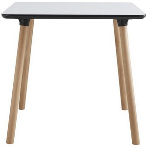 Изображение товара Стол с закругленными углами на 4 персоны ESF PW-036 белый (прямоугольная столешница, 4 ножки)