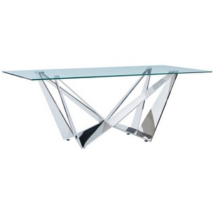 Изображение товара Стол с прямыми углами на 8 персон T102 ESF C (прямоугольная столешница, 4 ножки)