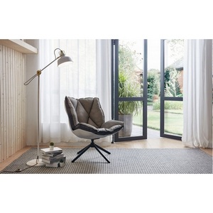 Изображение товара Кресло DС-1565D серый HE510-23B/ноги металл ESF 1565DHE510-23B