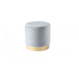 Изображение товара Пуфик круглый FS-002-40 голубой (43) ESF blue