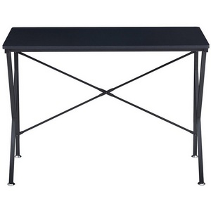 Изображение товара Стол с закругленными углами KLEG BKW черный ESF black (прямоугольная столешница, 4 ножки)