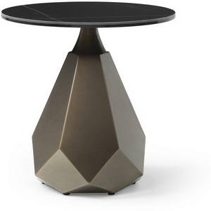 Изображение товара Стол журнальный CT9509CI (D50) черная керамика ESF 5876