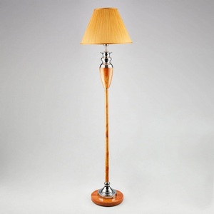 Изображение товара Торшер под старину RDM (янтарь) Eurosvet 9 009/1T янтарный