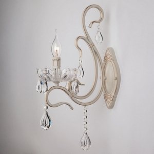 Изображение товара Бра 12205/1 белый Eurosvet 12205 подсвечник с подвесками