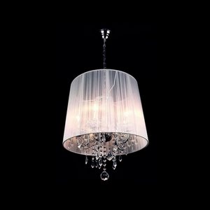 Изображение товара Подвесная люстра 2045/5 хром/белый Eurosvet 2045 хром / белый