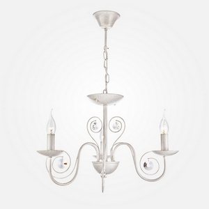 Изображение товара Подвесная люстра 60018/3 белый с золотом Eurosvet Tomas подсвечник