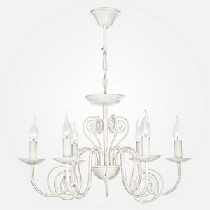 Изображение товара Подвесная люстра 60018/6 белый с золотом Eurosvet Tomas подсвечник