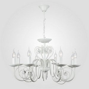 Изображение товара Подвесная люстра 60018/8 белый с золотом Eurosvet Tomas подсвечник