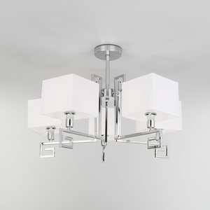 Изображение товара Потолочная люстра 60115/5 Eurosvet Alma хром форма куба