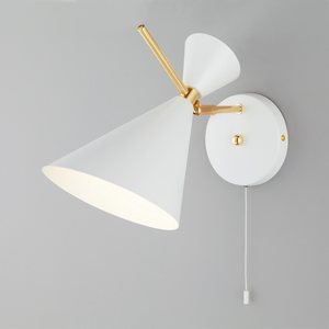 Изображение товара Бра с выключателем 70114/1 Eurosvet Apart белый