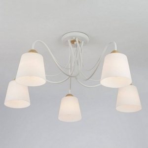 Изображение товара Потолочная люстра 70062/5 Eurosvet Betty белый
