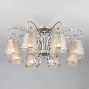 Изображение товара Потолочная люстра 60065/8 Eurosvet Liona серебро