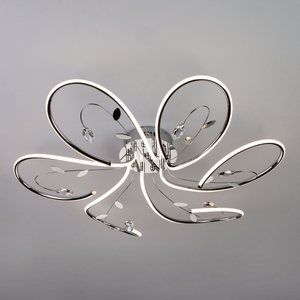 Изображение товара Потолочная светодиодная люстра 90082/6 Eurosvet Venzel хром