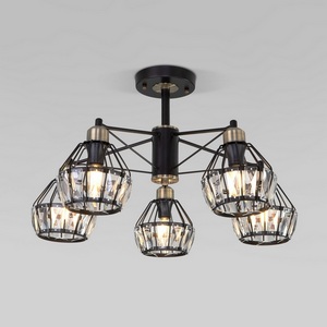 Изображение товара Потолочная люстра 70075/5 Eurosvet Lord черный