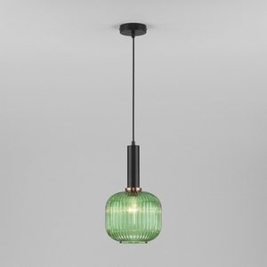 Изображение товара Подвесной светильник 50182/1 Eurosvet BRAVO зеленый в форме шара