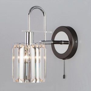 Изображение товара Бра хрусталь с выключателем 70090/1 Eurosvet Tenia графит