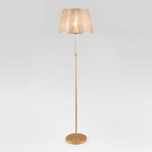 Изображение товара Торшер хрустальный 01076/1 Eurosvet Alcamo перламутровое золото