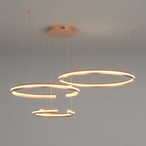 Изображение товара Подвесной светильник светодиодный с пультом Eurosvet Gap 90180/3 кольцо