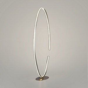 Изображение товара Торшер с led-лампами светодиодный 80415/1 Eurosvet Gap сатин-никель кольцо