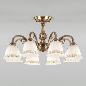 Изображение товара Потолочная люстра 60107/8 Eurosvet Campina античная бронза