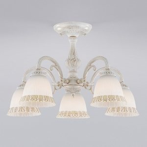 Изображение товара Потолочная люстра 60107/5 Eurosvet Campina белый с золотом