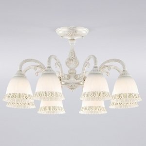 Изображение товара Потолочная люстра 60107/8 Eurosvet Campina белый с золотом