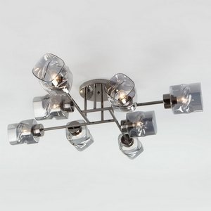 Изображение товара Потолочная люстра 30165/8 Eurosvet Hilari черный жемчуг