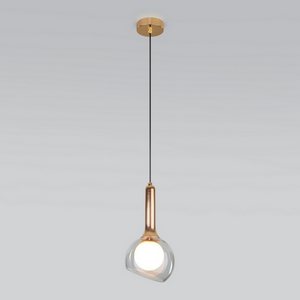 Изображение товара Подвесной светильник светодиодный 50188/1 Eurosvet Fantasy золото в форме шара