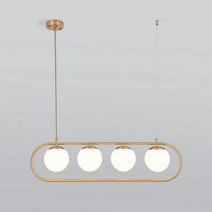 Изображение товара Подвесной светильник 50089/4 Eurosvet Ringo золото шарики