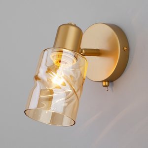 Изображение товара Спот с выключателем 20120/1 Eurosvet Ansa перламутровое золото