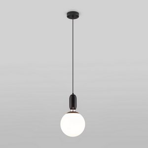 Изображение товара Подвесной светильник 50197/1 Eurosvet Bubble черный в форме шара