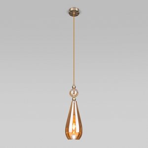 Изображение товара Подвесной светильник 50202/1 Eurosvet Ilario янтарный