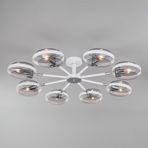 Изображение товара Потолочная люстра 70121/8 Eurosvet Gallo белый кольцо