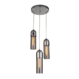 Изображение товара Подвесной светильник 50180/3 Eurosvet Airon дымчатый