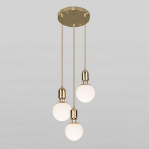 Изображение товара Подвесной светильник 50151/3 Eurosvet Bubble золото шарики