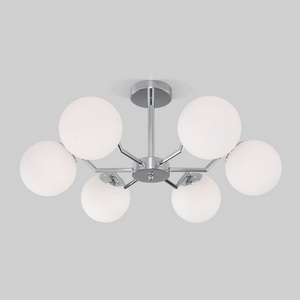Изображение товара Потолочная люстра 70154/6 Eurosvet Frost хром шарики