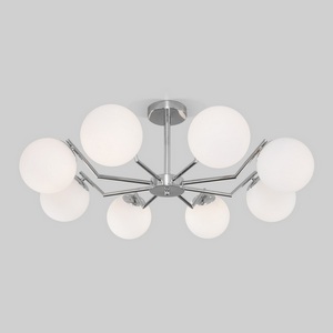 Изображение товара Потолочная люстра 70154/8 Eurosvet Frost хром шарики