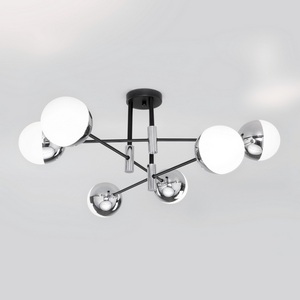 Изображение товара Потолочная люстра 70129/6 Eurosvet NUVOLA хром шарики