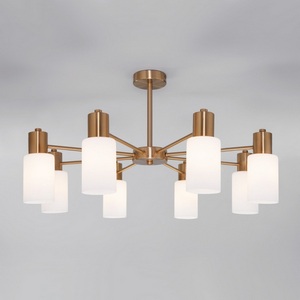 Изображение товара Потолочная люстра 70160/8 Eurosvet Vegga латунь